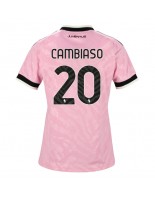 Juventus Andrea Cambiaso #20 Venkovní Dres pro Dámské 2026-27 Krátký Rukáv